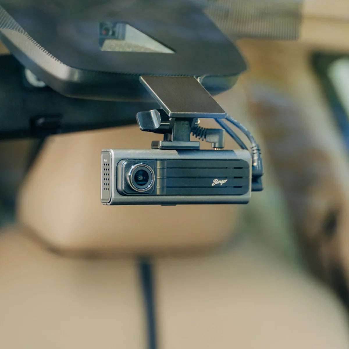Stinger OPSIS™ Universal Full HD Front & Rear Dash Camera