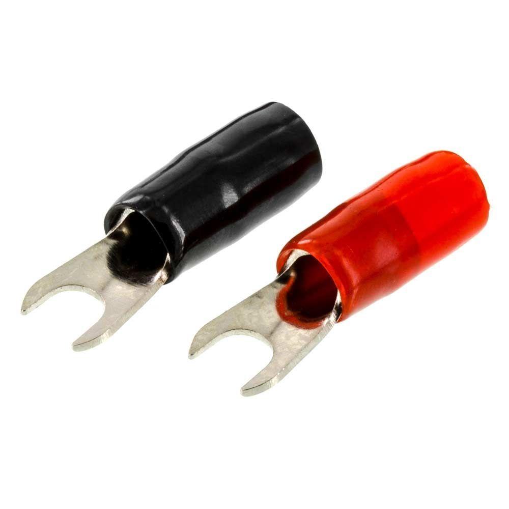 Install bay US810-50 Spade Connectors 8Ga #10 25Pr Red/Black