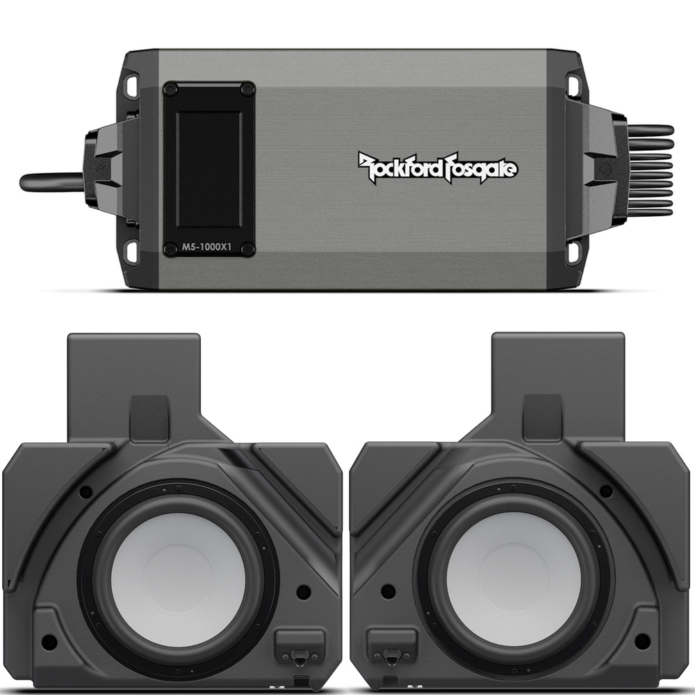 Rockford Fosgate X317MAX-RSS 1,000 Watt Can-Am X3 MAX Rear Subwoofer Solution