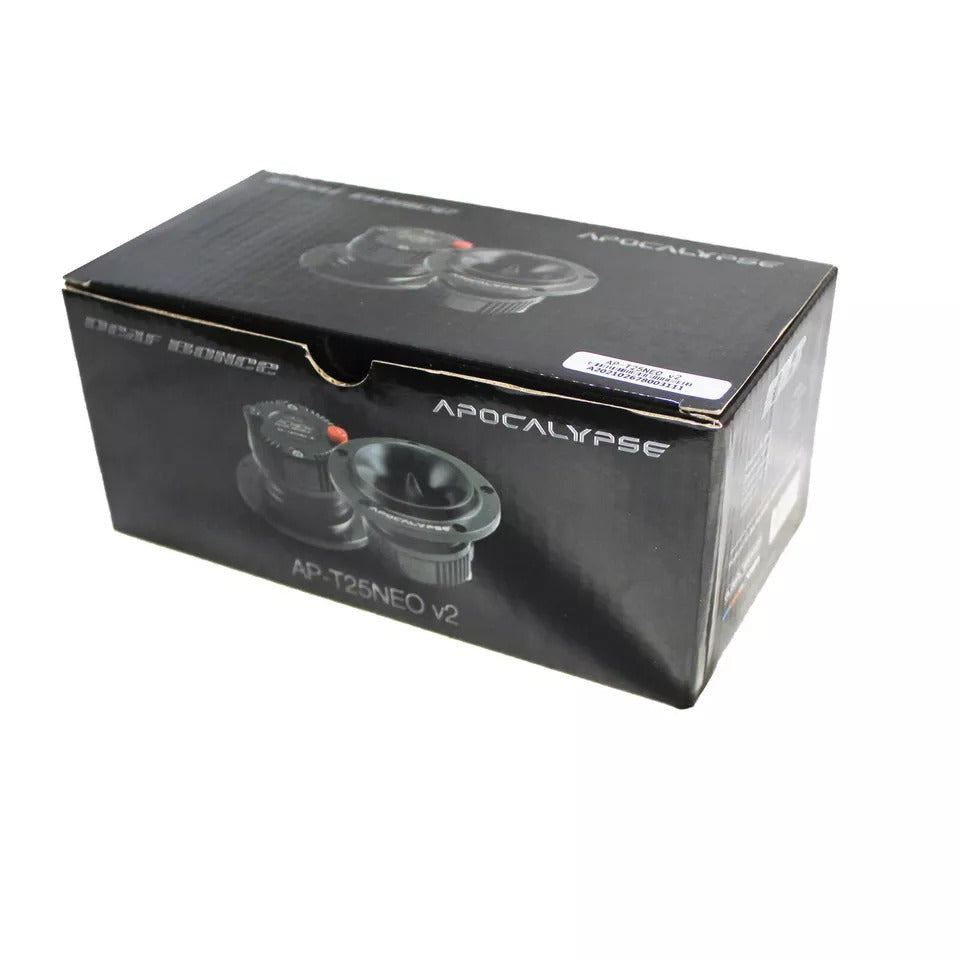 Deaf Bonce Apocalypse AP-T25 NEO V2 100W Max 4-Ohms Neodymium Bullet Tweeters