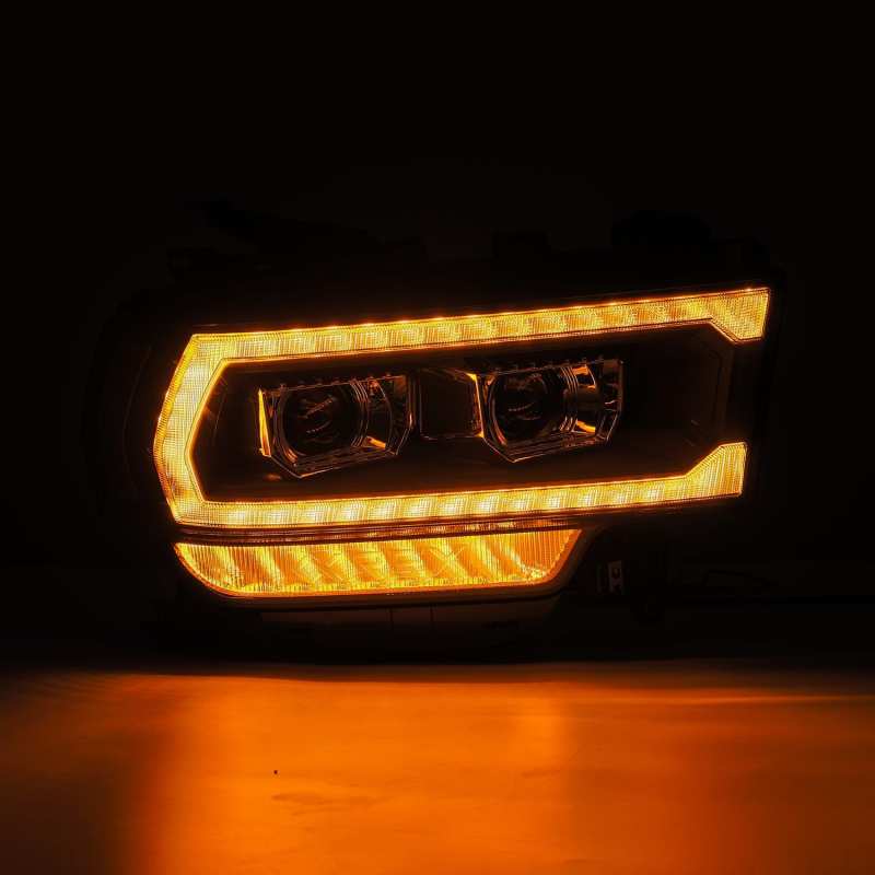 AlphaRex 19-24 Ram 2500/3500/4500/5500 LUXX-Series LED Projector Headlights Black