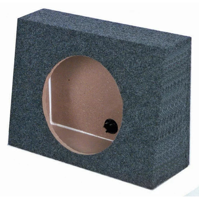 Q-Power Single 12″ Sealed Truck Style Enclosures (pair)