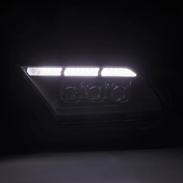 AlphaRex 10-12 Ford Mustang MK II NOVA-Series LED Projector Headlights Alpha-Black