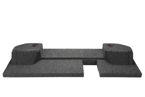 2009 -2018 Dodge Quad cab. Pro-Carpeted Subwoofer Box sub Box 2X12