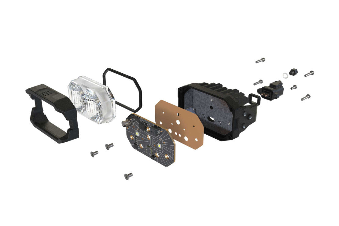 Morimoto 2Banger LED Ditch Light System: Toyota 4Runner (03-09)