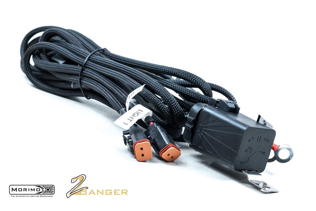 Morimoto 2Banger LED Ditch Light System: Toyota 4Runner (03-09)
