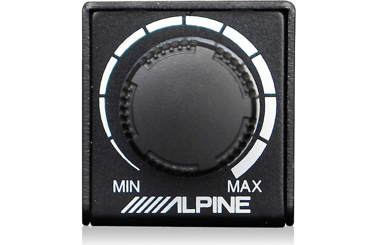 Alpine S2-A60M S-Series Class-D Mono Subwoofer Amp & RUX-KNOB.2, (2) W10S4 10-Inch Bass Subwoofer Bundle
