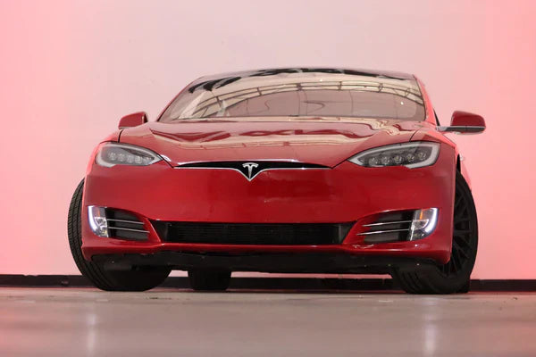 AlphaRex 12-21 Tesla Model S NOVA-Series LED Projector Headlights Black