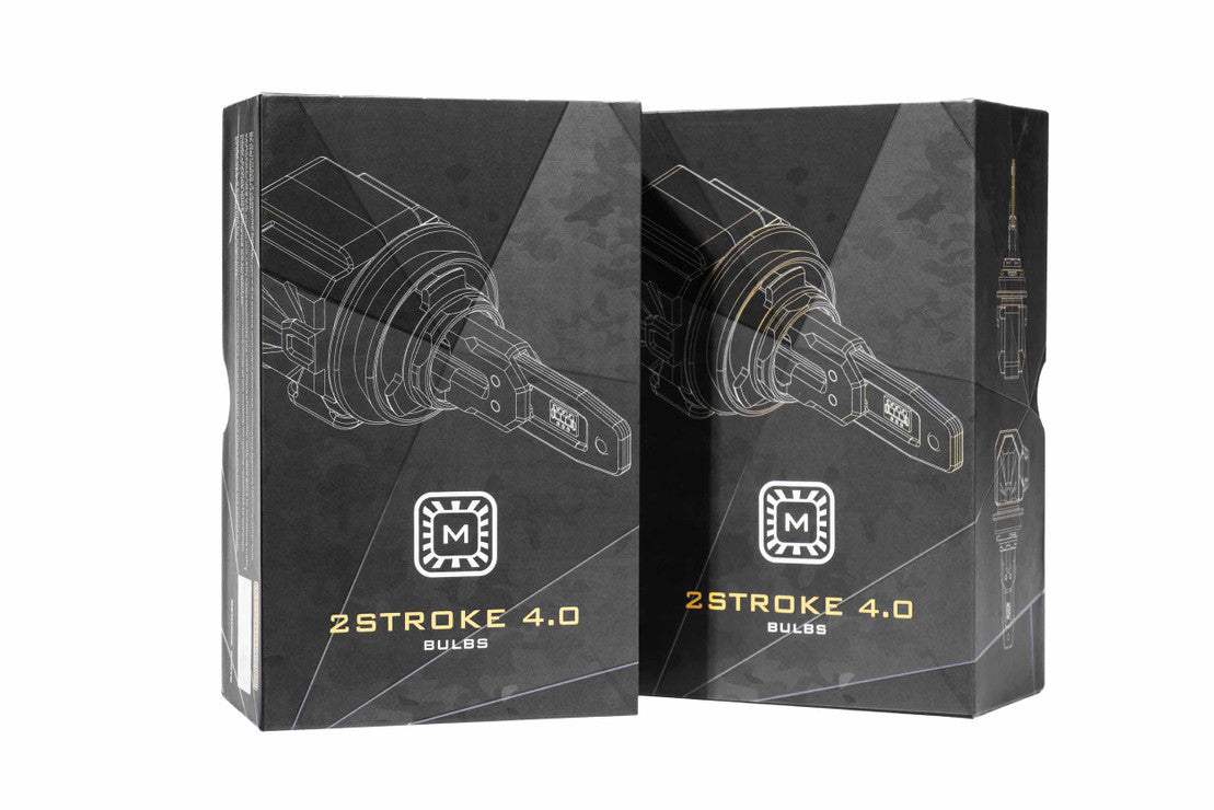 Morimoto H8: 2Stroke 4.0 LED Bulbs