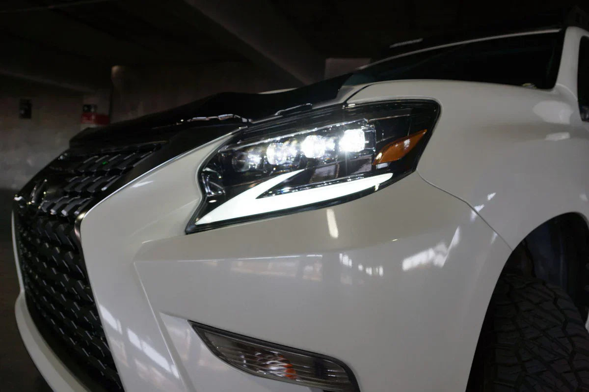 AlphaRex 14-23 Lexus GX 460 NOVA-Series LED Projector Headlights Alpha-Black