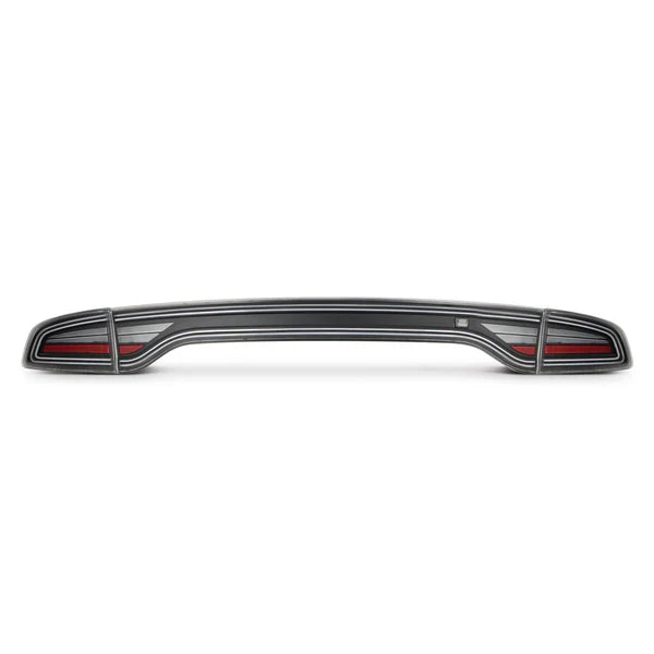 AlphaRex 15-23 Dodge Charger MKII NOVA-Series Prismatic LED Tail Lights Black