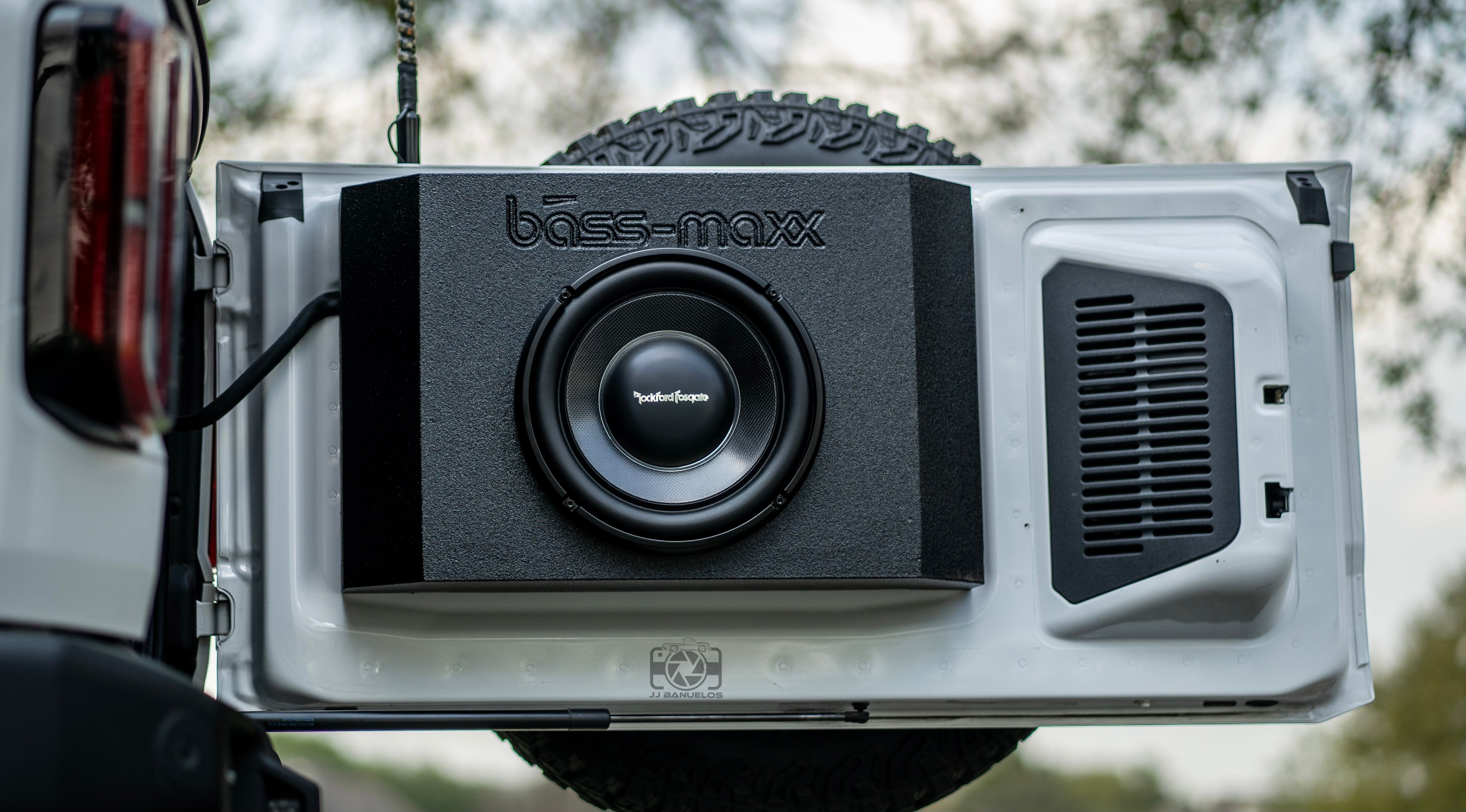 Bronco sub enclosure (tailgate mount) P110STGB