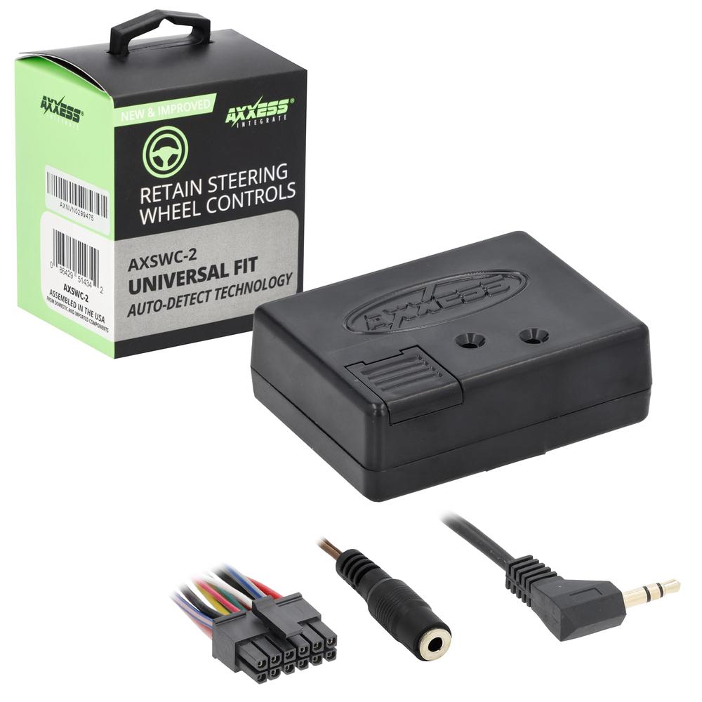 Axxess AXSWC-2 Steering Wheel Control Interface – Universal Steering Wheel Control Retention Module