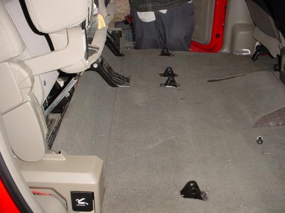 2006-2008 Dodge Mega Cab Down Fire Carpeted Sub Box 2 x 12