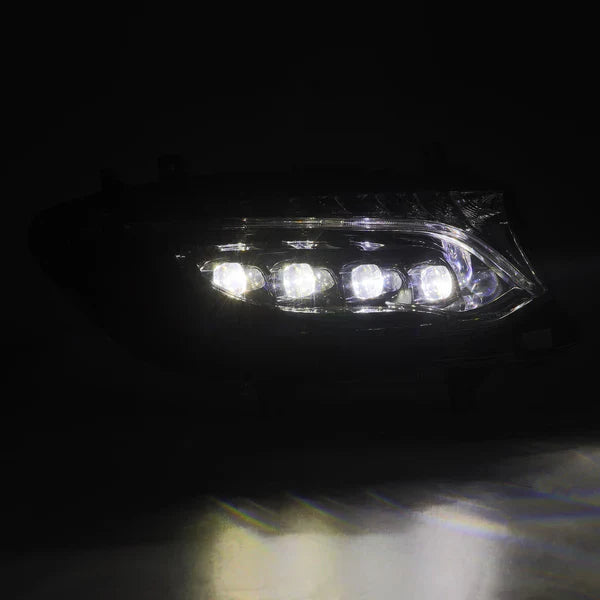 AlphaRex 19-24 Mercedes-Benz Sprinter NOVA-Series LED Projector Headlights Alpha-Black