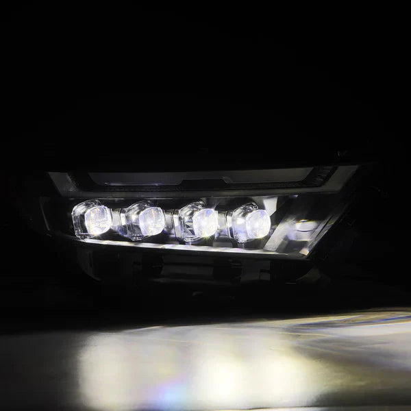 AlphaRex 19-25 Toyota RAV4 (High Trim) NOVA-Series LED Projector Headlights Black