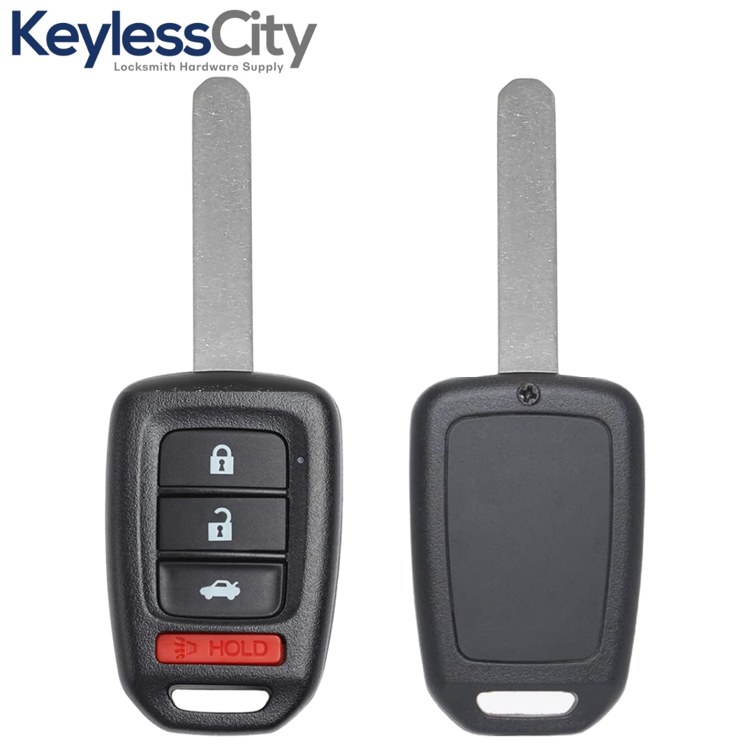 2013-2015 Honda Accord / Civic / 4-Button Remote Head Key / MLBHLIK6-1T (G-Chip) (AFTERMARKET)
