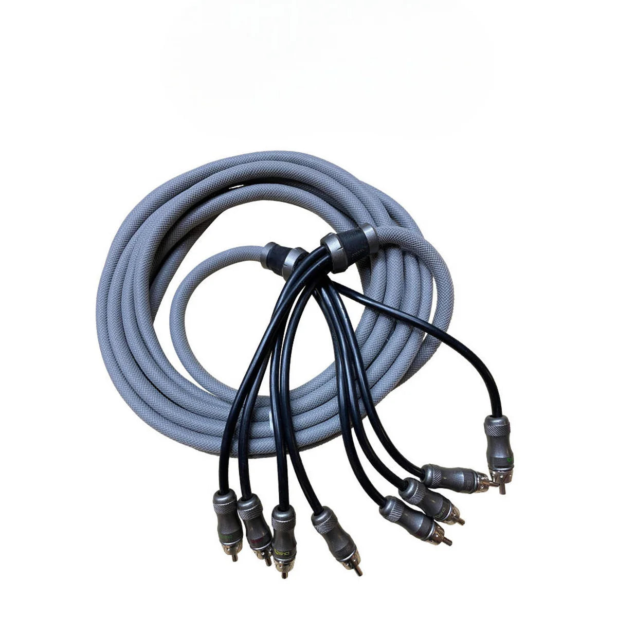 DOWN4SOUND 20 FT 4-CHANNEL TWISTED PAIR RCA INTERCONNECT CABLE