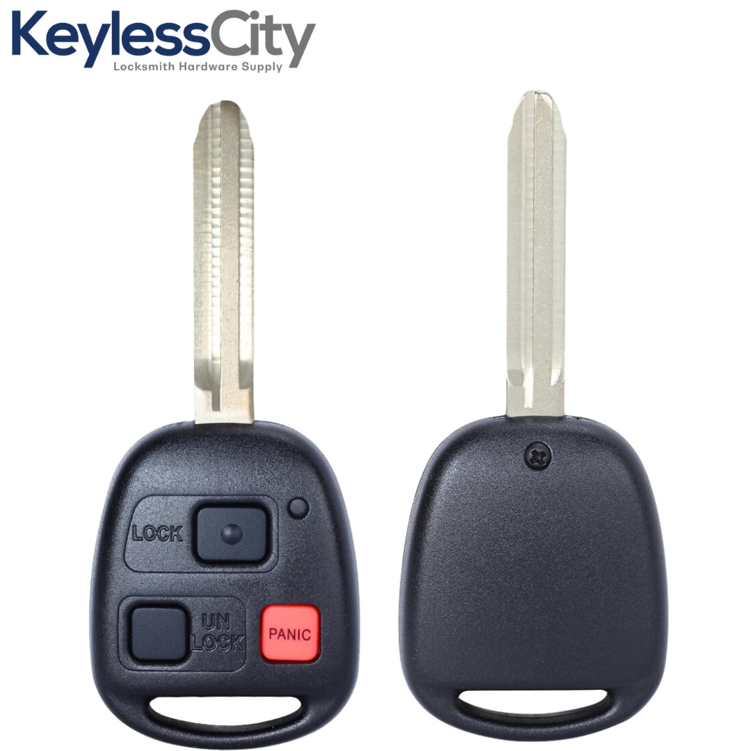2003-2009 Toyota / 3-Button Remote Head Key / PN: 89070-60750 / HYQ1512V (AFTERMARKET)