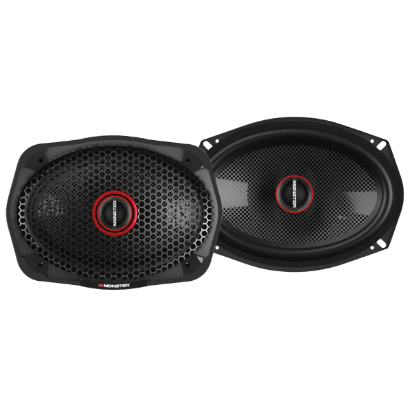 Monster MS692C 6×9″ 2-Way Coaxial Speakers (Pair)