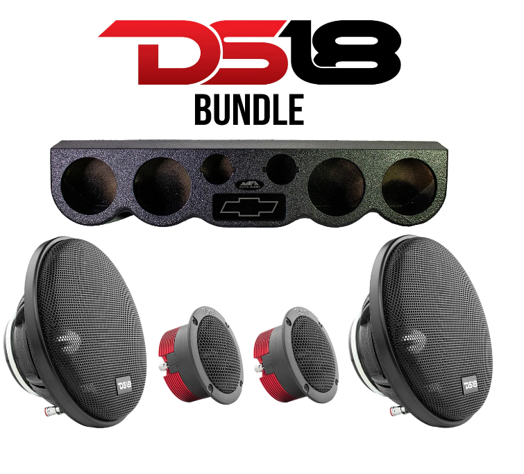 DS18 Car Audio Roof Panel Bundle – Chevy Logo 38