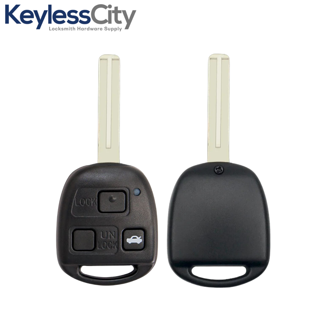 1998-2005 Lexus  / 3-Button Remote Head Key Short Blade TOY40 4D68 Chip / HYQ12BBT(AFTERMARKET)