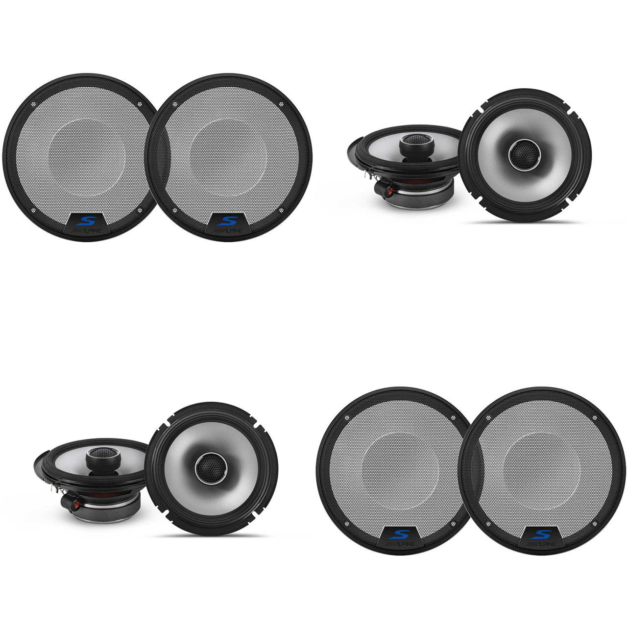 Alpine (2 pair ) S2 S-Series 6.5