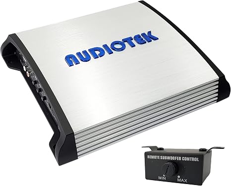 AUDIOTEK AT2400S 2 Channel Stereo Car Amplifier - 2400 Watts
