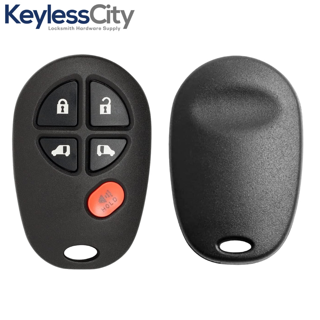 2007-2012 Toyota Highlander / 5-Button Keyless Entry Remote / PN: 89742-0W021 / GQ43VT20T