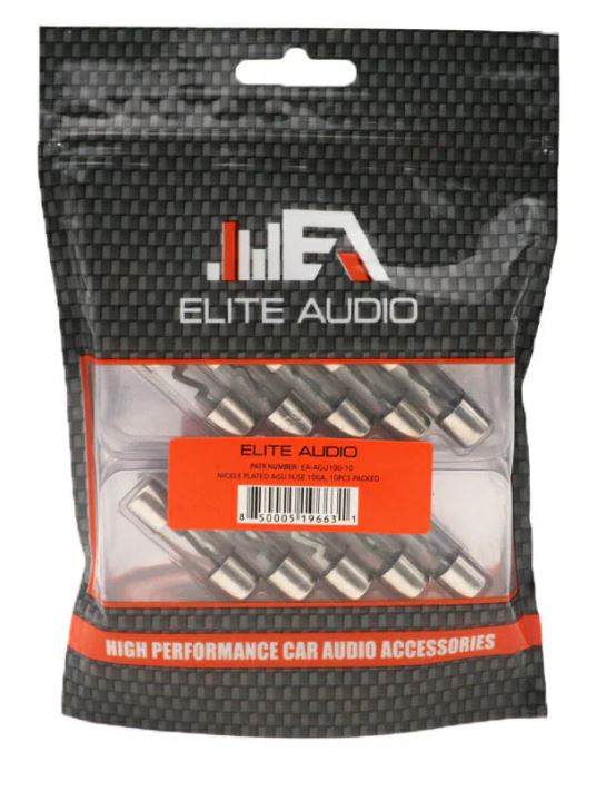 Elite Audio EA-AGU100-10 Nickel Plated AGU Fuse | Elite Audio