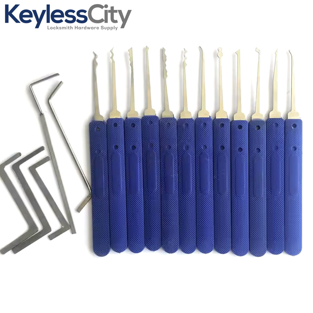 Stainless Steel Lock Pick Set (12 PCS)