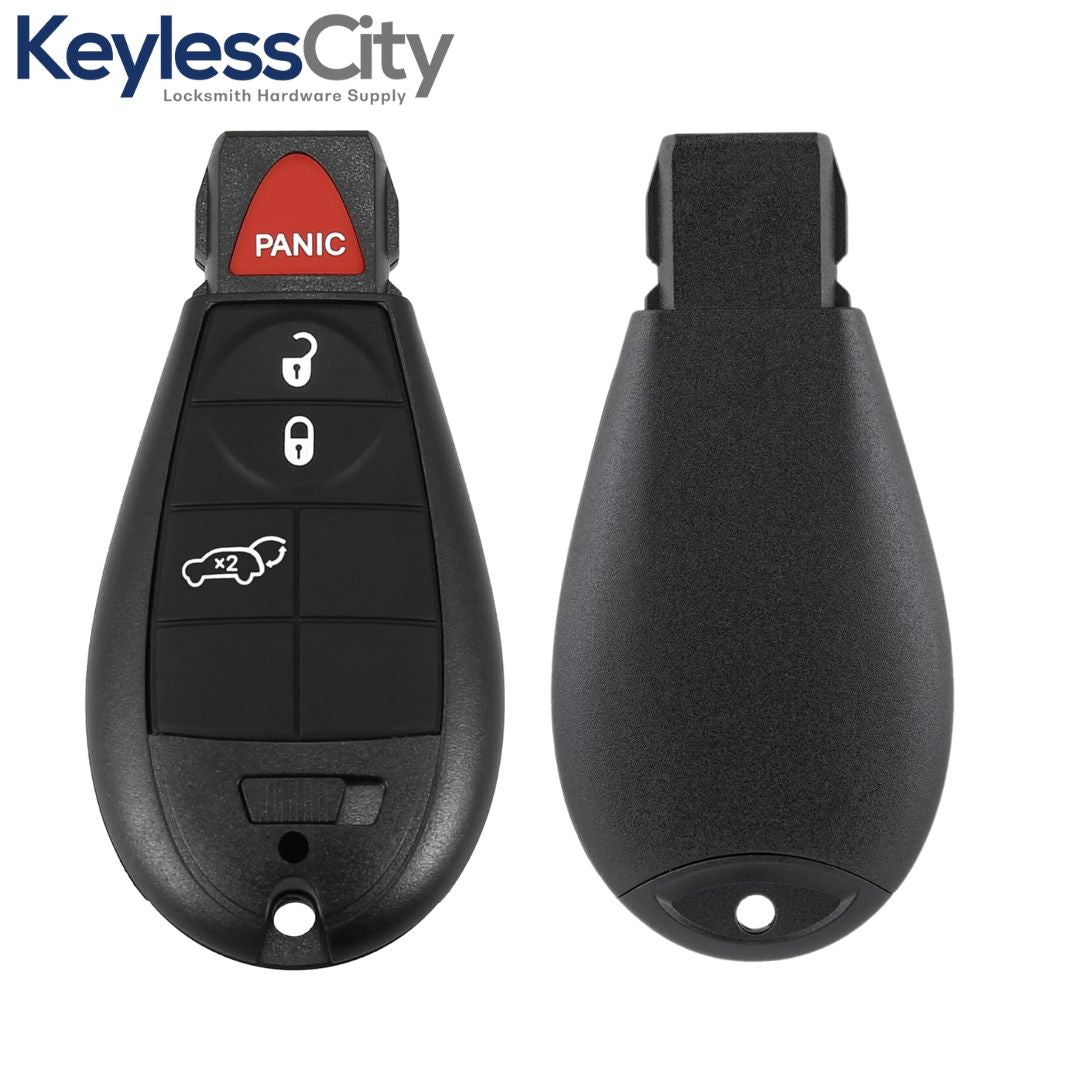 2014-2019 Jeep Cherokee / 4-Button Fobik Key w/ Hatch / GQ4-53T (AFTERMARKET)