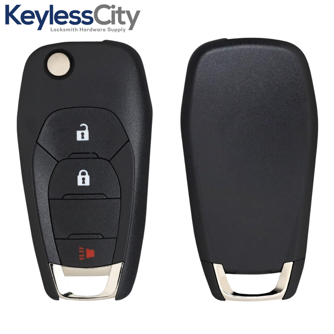 2016-2021 Chevrolet Cruze XL8 / 3-Button Remote Flip Key / PN: 13514134 / LXP-T004 (AFTERMARKET)
