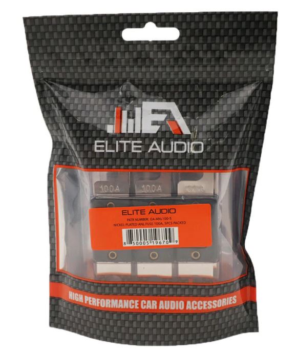 Elite Audio EA-ANL100-5 Nickel Plated ANL Fuse | Elite Audio