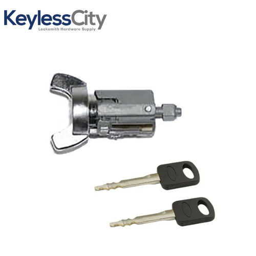 1986-1994 Ford Lincoln Mazda / 10 Cut / H54 / Ignition Lock Cylinder / Coded / C-42-110