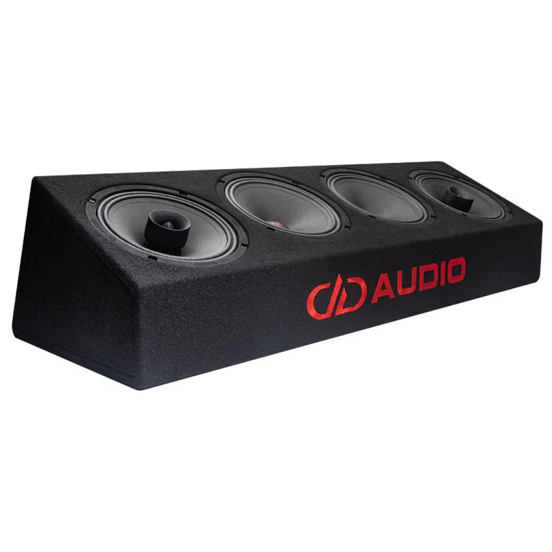 600W RMS Dual 2-Ohm LE-VO-MX208.4 Voice Optimized 8