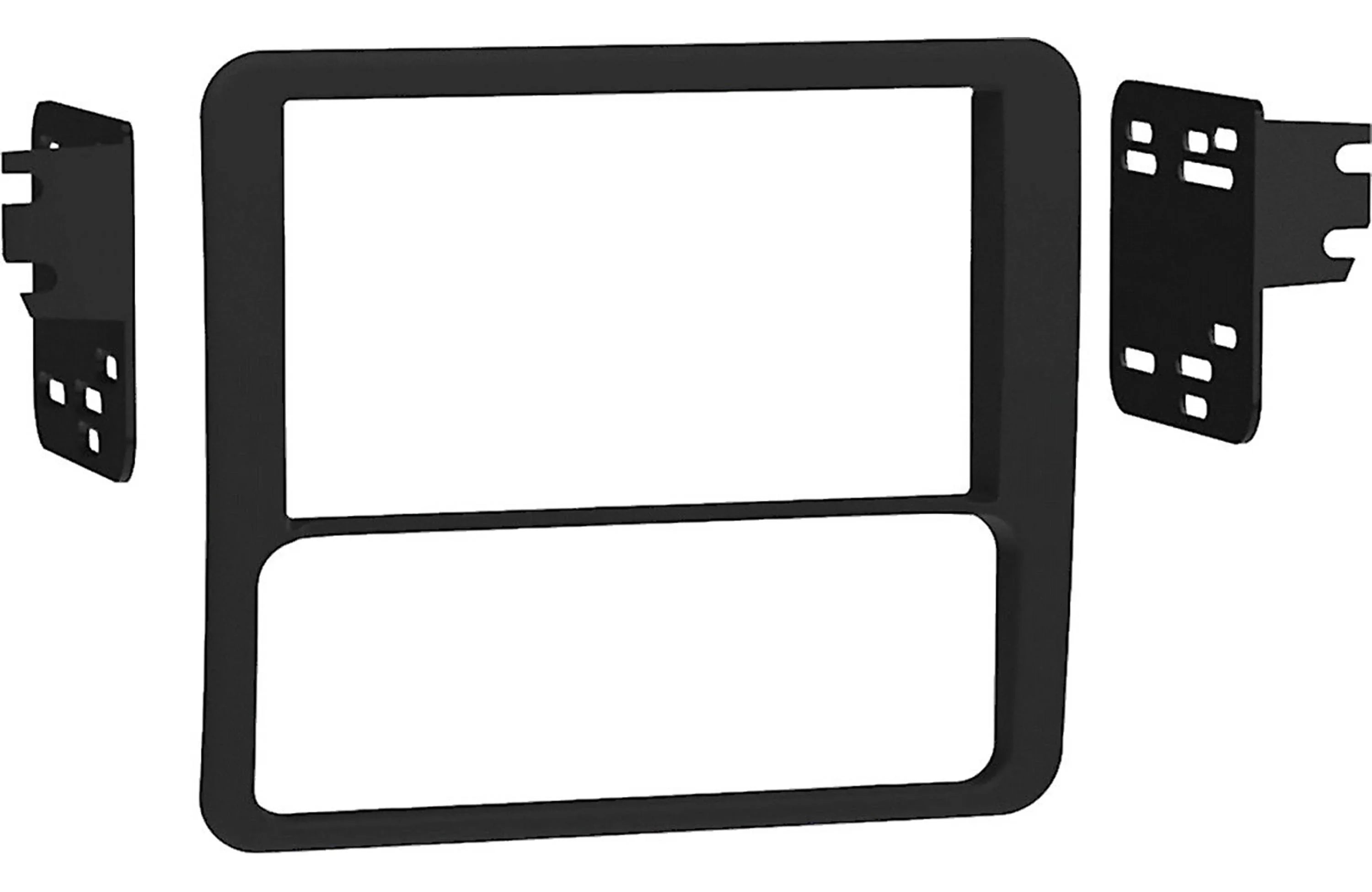 Metra 95-3027 Dash Kit Fits select 1998-2005 General Motors and Isuzu vehicles — double-DIN radios (Black)