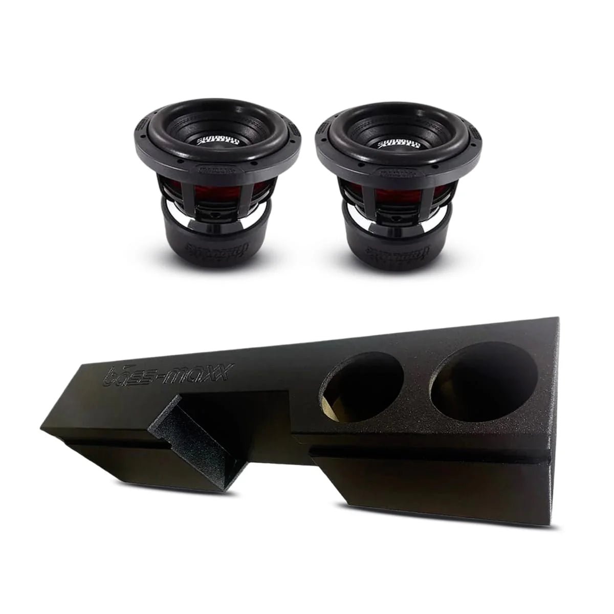 (2) Sundown Audio X8 v4 & Chevy/GMC Extended Cab 99-06 Dual 8