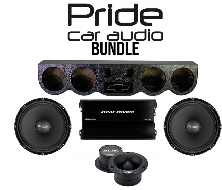 Pride Car Audio Bundle – 38