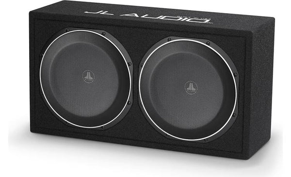 JL Audio CS212LG-TW1 PowerWedge™ sealed enclosure with two 12