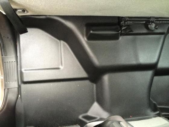 2014 and Up Chevy Double Cab Ported Sub Box 2X10