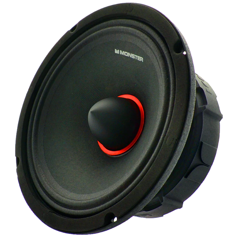 Monster SMA801 8″ 600W RMS Midrange Speaker 8-Ohm (Single)