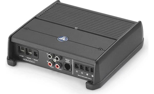 JL Audio XDM300/1 Mono car/marine subwoofer amplifier — 300 watts RMS x 1 at 2 ohms