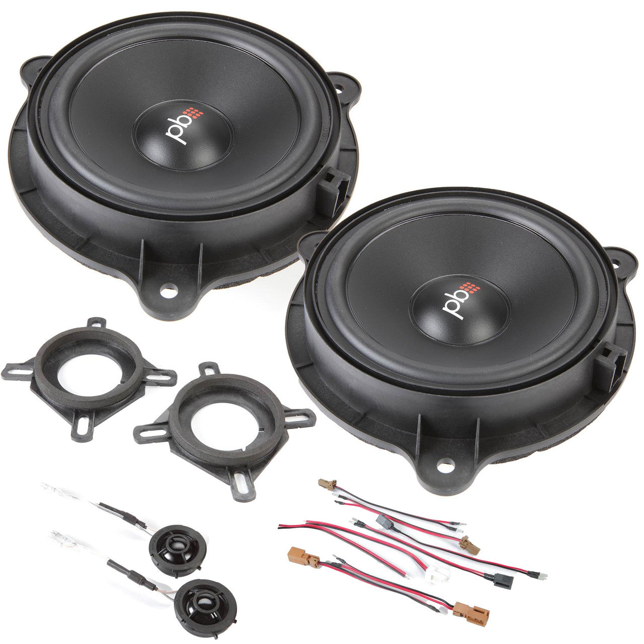 Powerbass OE65C-NS2 2Ω OEM Replacement Component Speaker Compatible With Select Nissan Vehicles