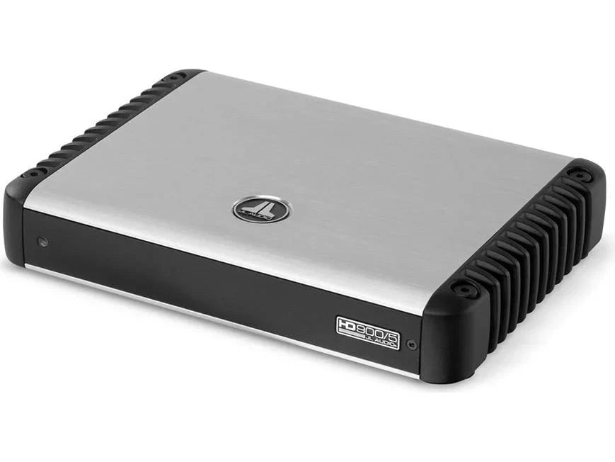 JL Audio HD Series HD900/5 5-channel car amplifier — 100 watts RMS x 4 at 4 ohms + 500 watts RMS x 1