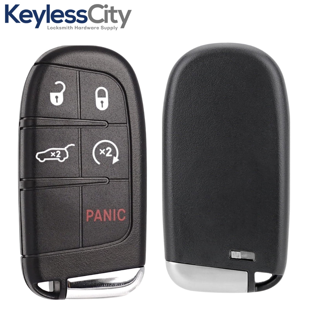 2014-2023 Jeep Grand Cherokee / 5-Button Smart Key / PN: 68143505AC / M3N-40821302 (AFTERMARKET)