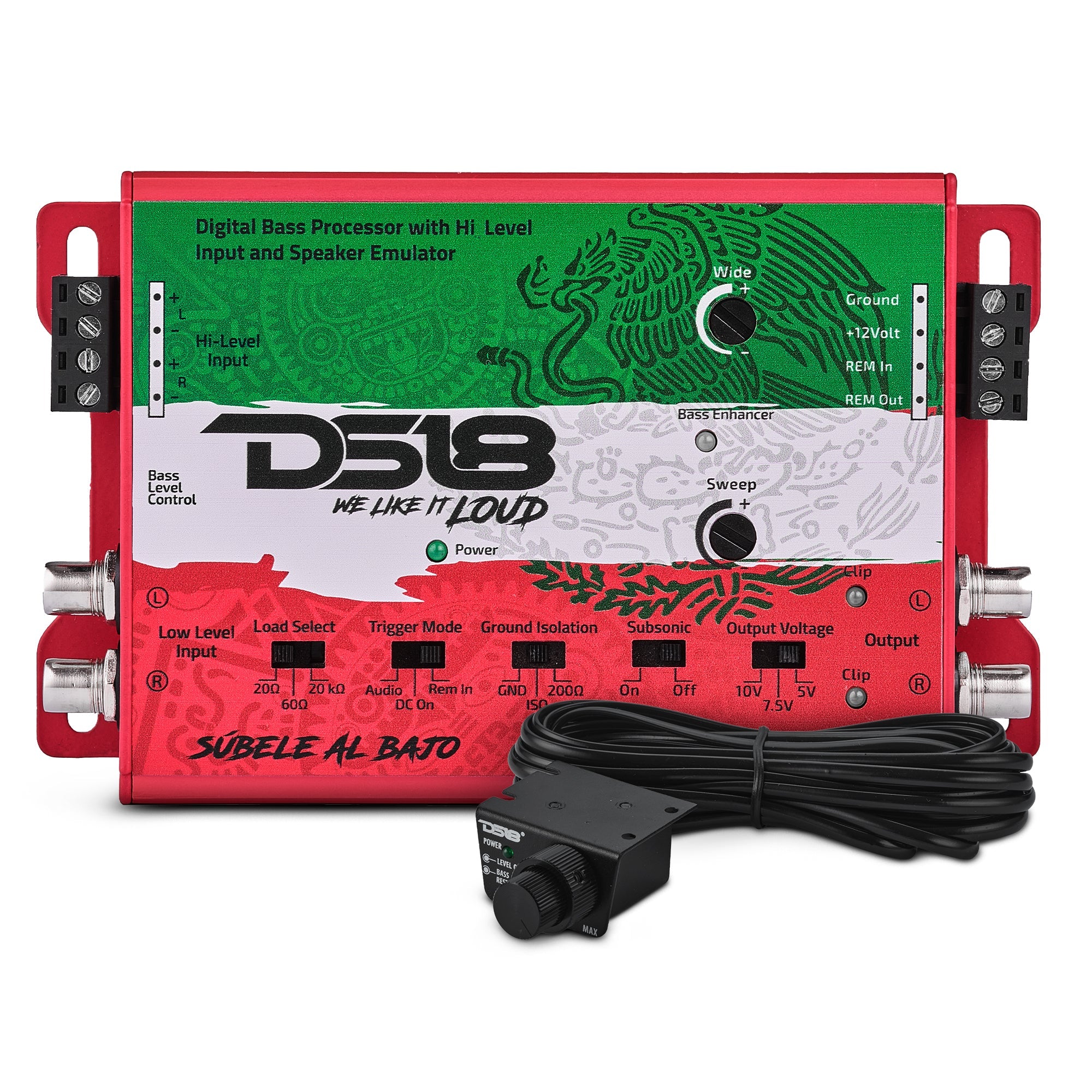 Digital Bass Processor with Hi to Low Signal Converter & Speaker Emulator  – Mexico Design