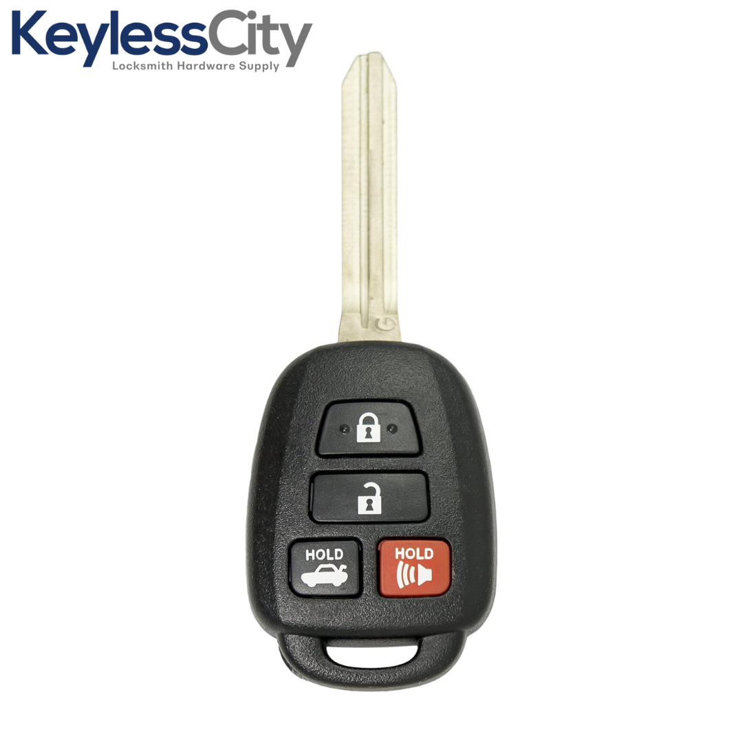 2012-2014 Toyota Camry / 4-Button Remote Head Key / PN: 89070-06420 / HYQ12BDM (G Chip) / (AFTERMARKET)