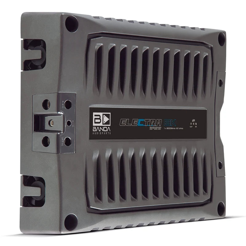 Banda ELECTRA Line Aluminum Brazilian 8000 Watt 2-Ohm Monoblock Bass Amplifier