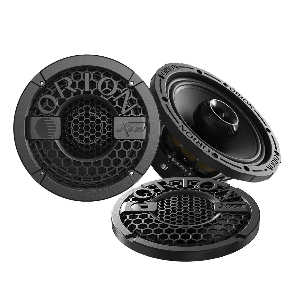 Orion XMT80.2 | 8” 400W RMS Water-Resistant Midrange Coaxial Speakers 2-Ohm (Pair)